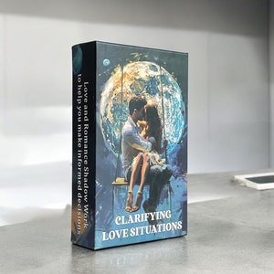 Klarheit für Liebessituationen Tarot Deck Orakel Karten | Tarot-Lesekarten für Anfänger | Volles Orakel Tarot Karten Deck
