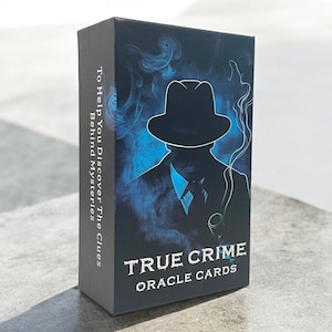 True Crime Tarotspel orakelkaarten | Tarotleeskaart voor beginners | Volledig Oracle-tarotkaartenspel zonder gids