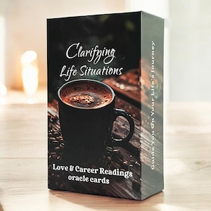 Clarifier les situations de la vie Jeu de tarots Oracle Cards | Jeu de lecture de tarot pour débutants | Jeu complet de cartes de tarot Oracle