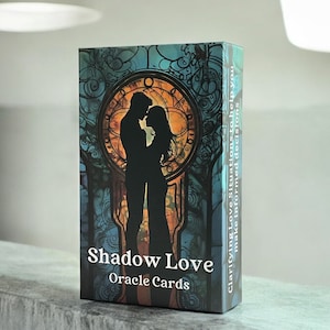 Shadow Love Tarotspel orakelkaarten | Tarotleeskaart voor beginners | Volledig Oracle-tarotkaartenspel zonder gids
