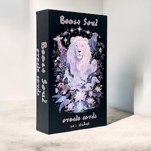 Beast Soul Tarot Deck Orakelkaarten | Tarotleeskaart voor beginners | Volledig Oracle-tarotkaartenspel zonder gids