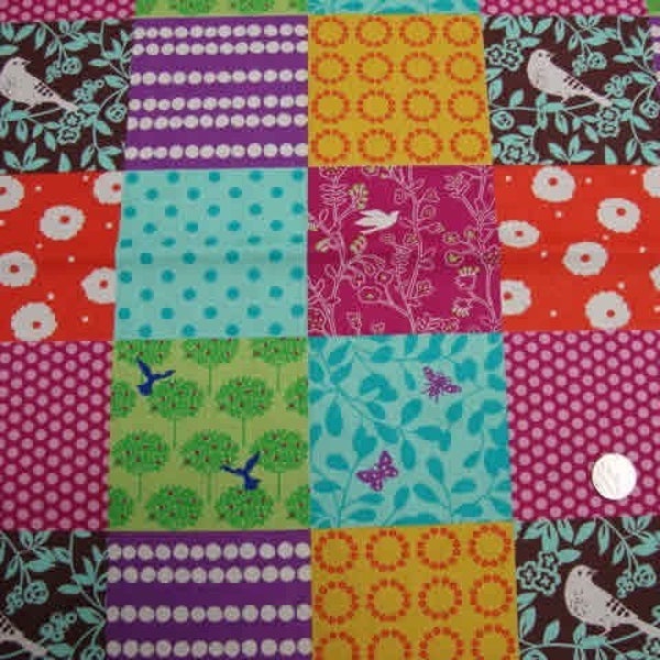 NEW Echino Patchwork A Fabric - Half Yard