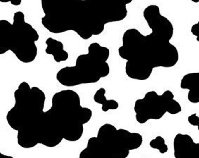 Cow Print Pattern Corner Makower UK Farm Corner Cow Print Fabric by the Yard - Etsy
