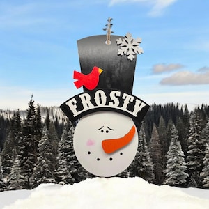 Frosty the Snowman Black hat