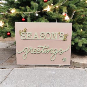 Weihnachtsgrüße (pink)
