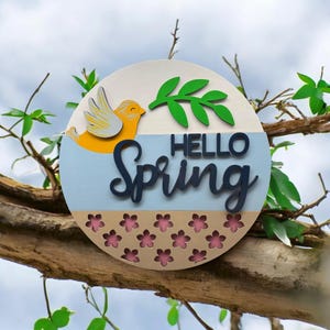 Hello Spring with Bird