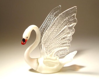 【美品】 Swans 2nd LP Crystal Swan Figurine | Hobby Lobby | 1635291