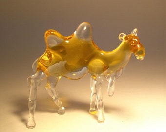 Handmade Blown Glass Art Figurine Animal CAMEL