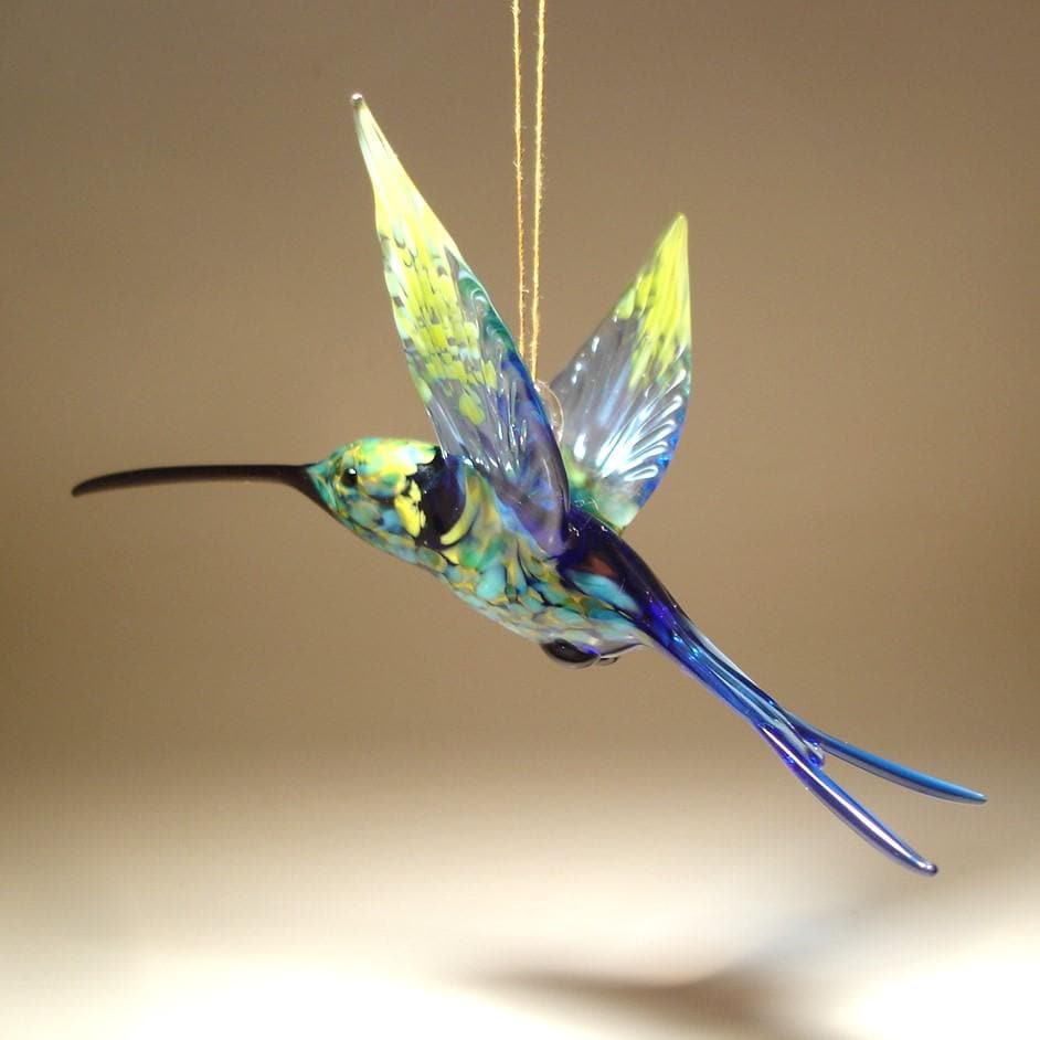 ガラスの鳥の置物 - Etsy 日本