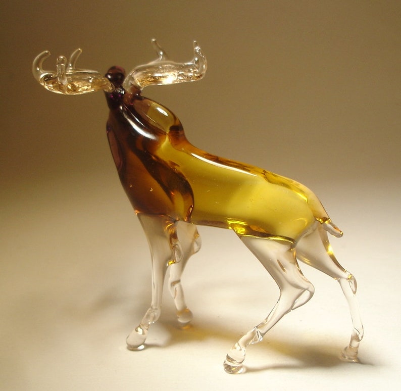 blown glass animal ornaments