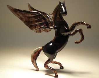 A "Fantasia" Black Pegasus Figurine. - Van Eaton Galleries