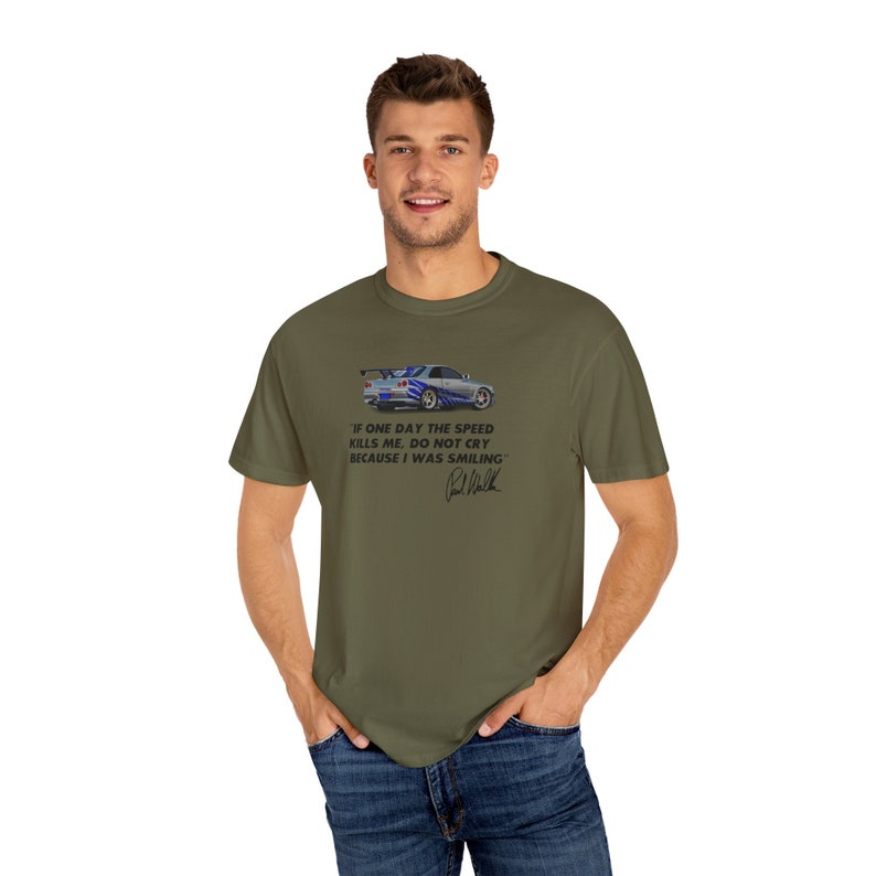 Perfect T-SHIRT Gift for a car enthusiast R-34 Skyline GT-R With a funny car-guys quote at the back zdjęcie 5