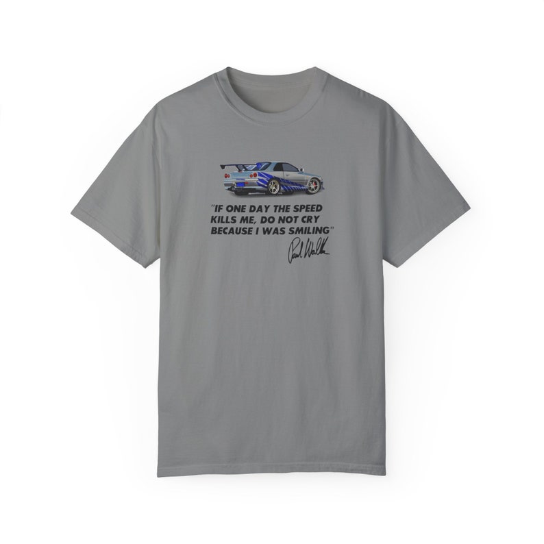 Perfect T-SHIRT Gift for a car enthusiast R-34 Skyline GT-R With a funny car-guys quote at the back zdjęcie 9