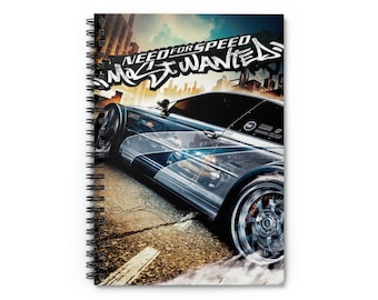 Need for Speed Most Wanted Inspired Notebook: Rev Up Your Creativity - Amazing Gift For A Car Lover!