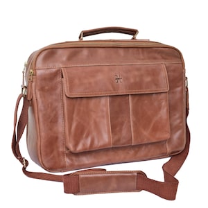 Sacoche pour ordinateur portable, sacoche en cuir 16 pouces pour hommes et femmes, sacoche de bureau, sac à bandoulière, sac de voyage d'affaires, sac à bandoulière, porte-documents