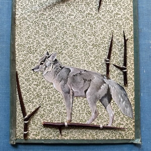 Missverstanden. Original Mixed Media Collage von Vivienne Strauss.