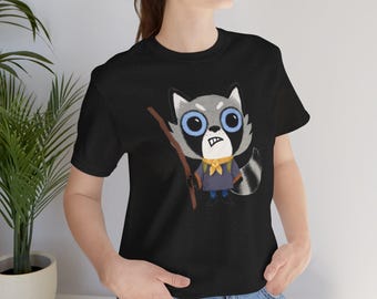 Unofficial Root Vagabond Raccoon Board Game Cotton Unisex T-shirt
