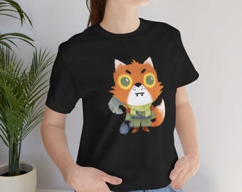 Unofficial Root Fox Woodland Alliance Cotton Unisex Short Sleeve T-shirt Board Game
