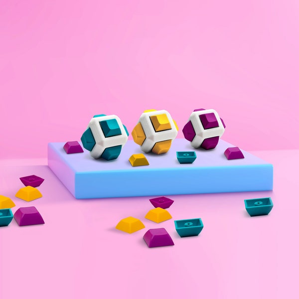 Cube Mechanical Keyboard Fidget