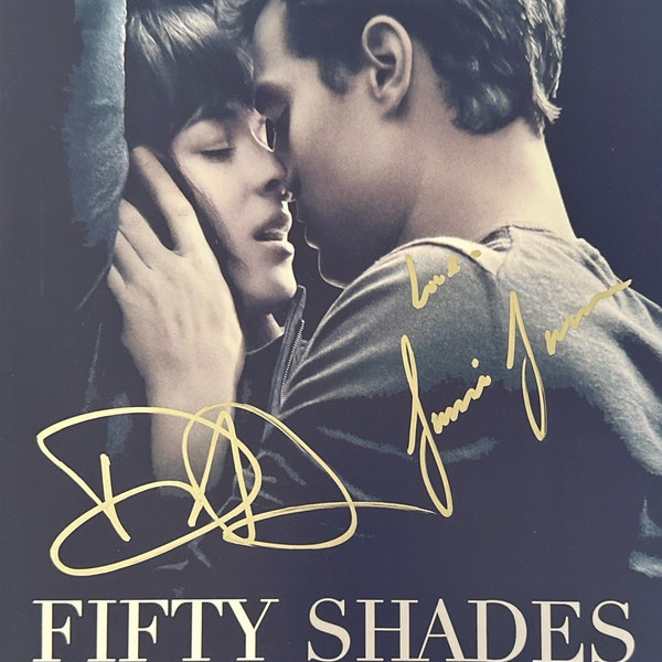 Autograph COA  Fifty Shades of Grey Photo