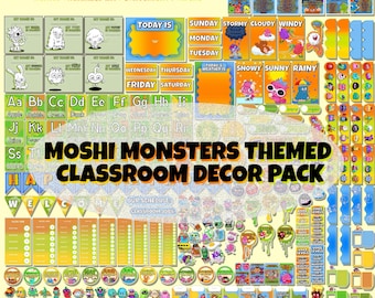 Moshi Monsters - Classroom Decor Pack