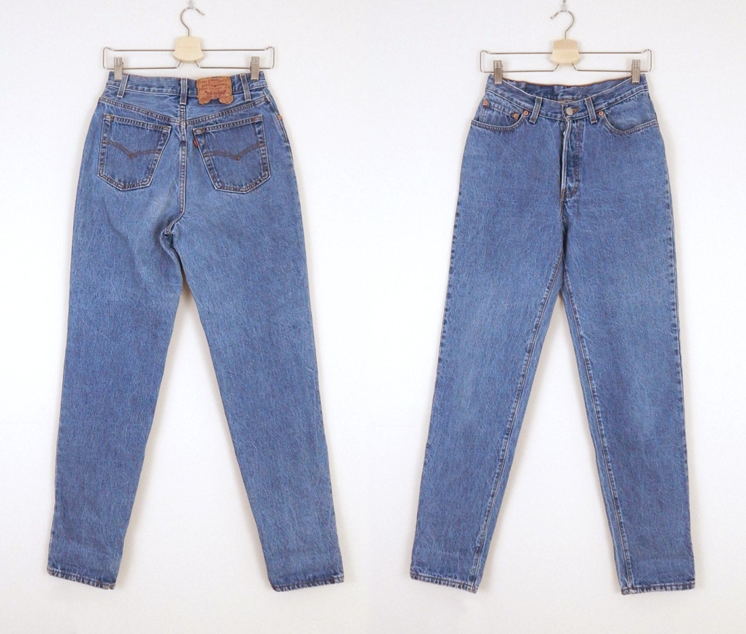 Vintage 90s Levi's 17501 Women's Button Fly Jeans Size | Etsy
