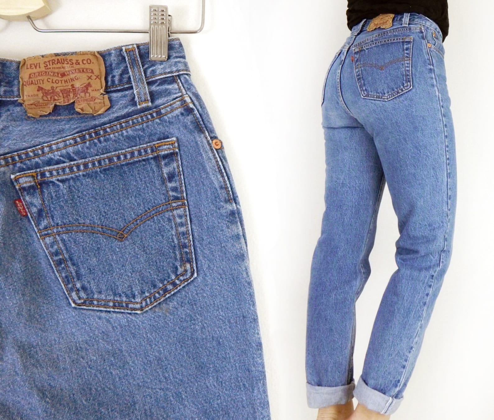 levi's button fly jeans