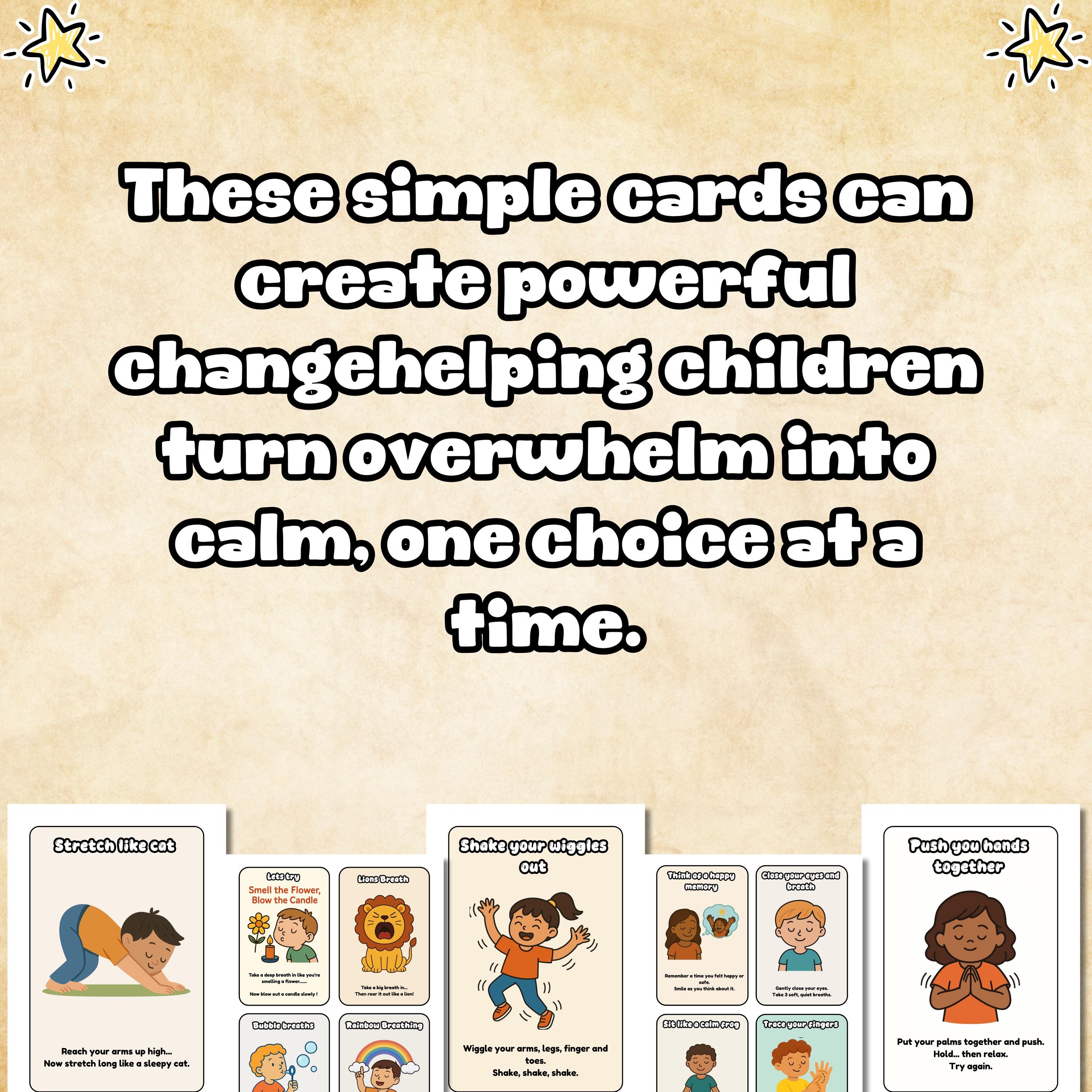 Anger Coping Skills Cards for Kids | Printable Calm Down Strategies for ...
