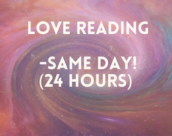 Lectura de amor / Lectura de tarot / Lectura de oráculos / Consejos espirituales / Respuesta de 24 horas / Lecturas de almas gemelas / Psíquico / Mensaje canalizado / PDF