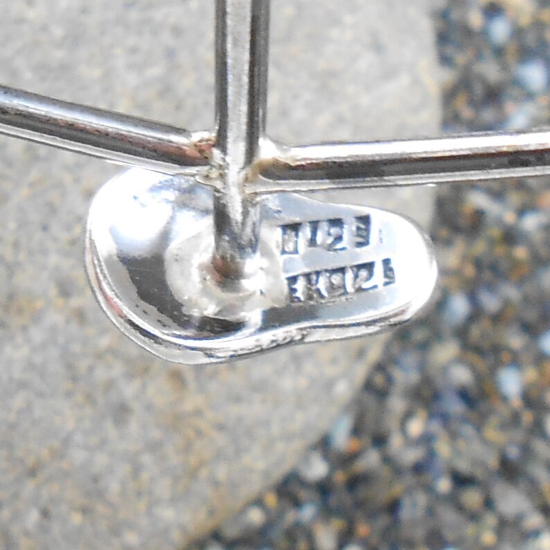 Vintage Sterling Bicycle Movable Bike Pin 3.25 inches Taxco Mexico