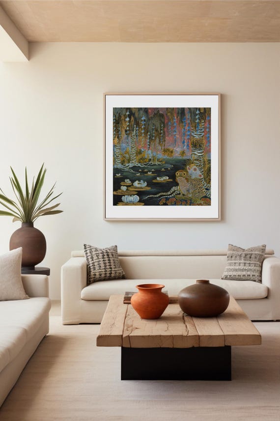 Wiosna (spring) by Michalina Janoszanka, 1920s Fine Art Print