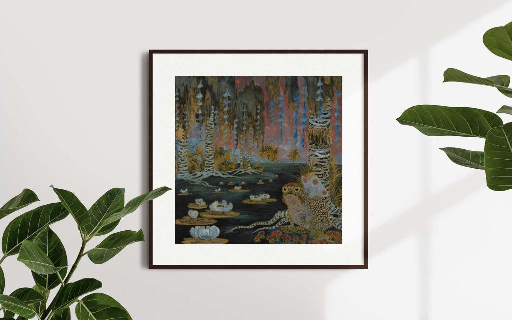 Wiosna (spring) by Michalina Janoszanka, 1920s Fine Art Print
