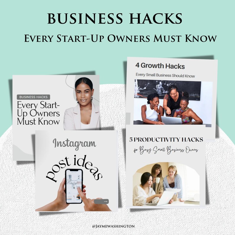 100 CANVA Instagram Carousel Templates, Social Media Templates for ...