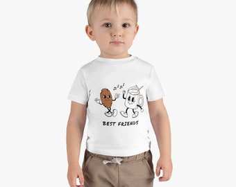 T-shirt van katoenjersey voor baby's