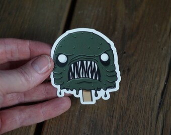 Creature pop Sticker