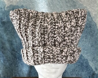 Crocheted Cat Hat