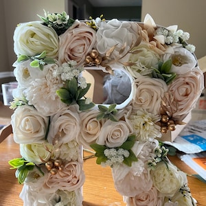 Custom Floral Letters