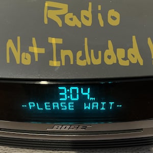 Bose Wave Music System AWRCC1 Self-service Repair Through-hole