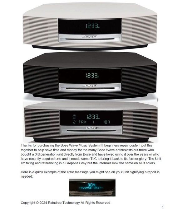ラジオ・コンポ Bose Wave Music System III Amazon.com: Bose Wave® Music System III - Titanium Silver