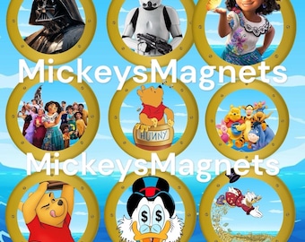 Disney Magnets , Marvel , Pixar , Star Wars