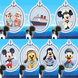 Disney-magneten Blue themed magnets