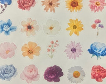 Floral Assorted Stickers