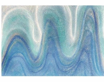 Support - Miracle Cards by Erika - Handmade Prints with Oil and Crayons