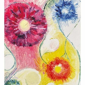 Bienestar - Miracle Cards de Erika - Impresiones hechas a mano con óleo y crayones