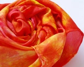 Pretend Fire Waldorf Playsilk : Heart of the Fire (35 x 35 inch Open Ended Toy)