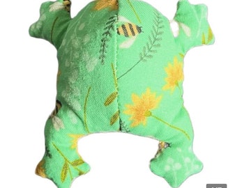 Day 28 Frog | handmade collectible cotton plushie decor gift