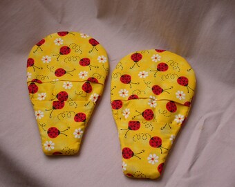 Pot Holder Magnetic Lady Bugs/butterflies/sunflowers