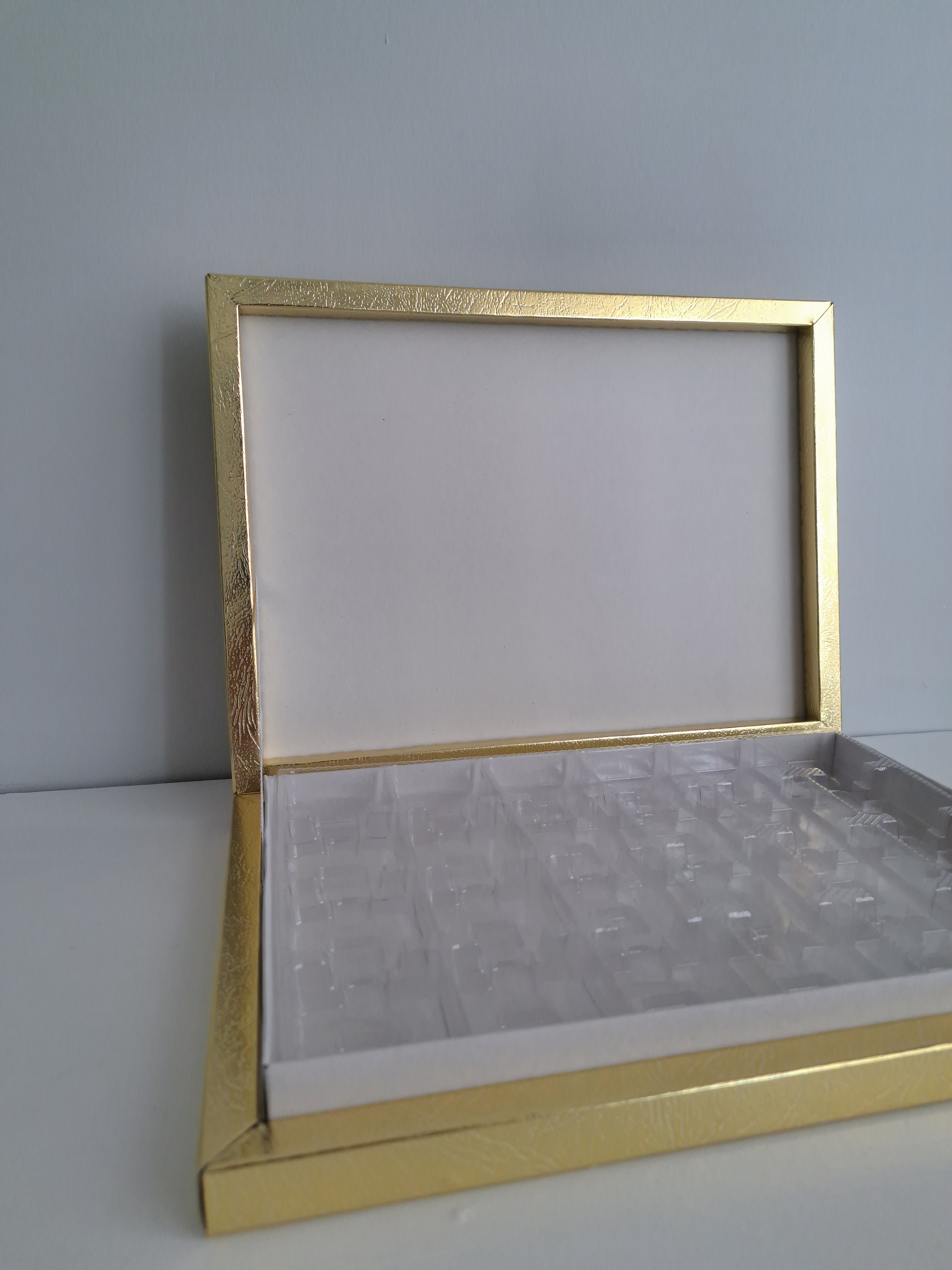 Caja de bombones vacía, caja de cartón, caja de bombones para boda, caja de bombones de cartón, caja para bombones, caja de bombones de compromiso, caja de cartón a granel