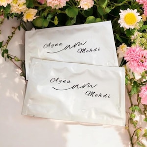 Wet Wipes, Wedding Wet Wipes, Engagement Wet Wipe, Customized Wet Wipes