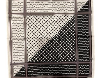 50/50 KEFFIYEH BANDANA - Palestine